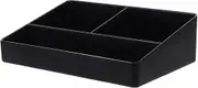 DEARMAMY Coffee Station Organizer, Coffee and Tea Condiment Storage Organizer PVC, Rustic Coffee Bar Decor for Counter