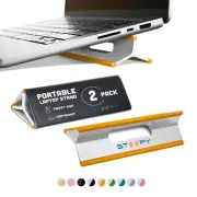 Low Profile Laptop Stand – 3 Heights Computer Stand – Plastic Laptop Riser – ...