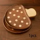 Wood Dessert Plate Wooden Tray Tableware Sushi Food Decorative Cheese Board