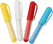 FONDOTIN 4pcs Fabric Sewing Marker Chalks Washable Tailor Chalk for Easy Marking Replaceable for Quilting Embroidery and Sewing Projects