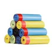 Drawstring Trash Bags Small Garbage Bag Strong for Kitchen Bathroom No Leak