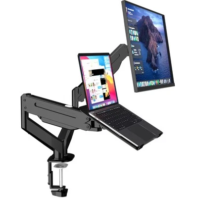 Monitor Laptop Mount Stand,Adjustable Dual Monitor Arms Desk Mount for 11"-17...