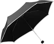Umbrella for Rain and Sun UPF 50+ Women Umbrellas Protection Windproof Umbrella Tr e Folding Umbrella for Rainy Sunny Days Travel Compact Lightweight Small Umbrellas with Reflective Stripes Black