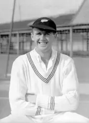 Cricket Geoff Rabone, New Zealand Old Historic Photo 2