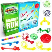 Marble Run Booster Set - 20 Pieces Total (Marbles Not Included) Construction