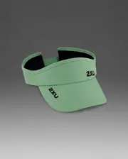 Run Visor, 2XU, OSFA, Digital Mint/Black, Unisex