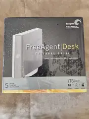 SEAGATE Free Agent Desk External Drive 1TB USB 2.0 New in box