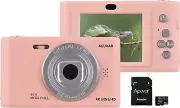 Digital Camera, FHD 1080P Camera, 50MP Digital Point and Shoot Camera 16X Zoom