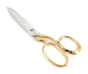NTS Gold-plated Tailor Scissors / Textile Shears, Size 9.0"/ 23cm