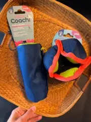 New Coachi Chase & Treat And Fetch & Reward Toy Bundle Navy, Lime & Coral