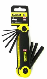 Stanley 69-264 - Hex Key Set Metric 8 Piece