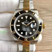 在飛比找蝦皮購物優惠-Rolex 勞力士 手錶 綠鬼黑金水鬼Rolex 男表機械表