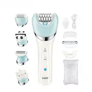 VGR Epilator Rechargeable Hair Remover Leg Body Portable Lady Shaver Hair Removal Tool Underarms Facial Epilator for Women V-703 without box