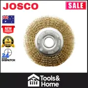 Tomcat 150mm x 12mm Multi-Bore Crimped Wheel Brush - TWB15012