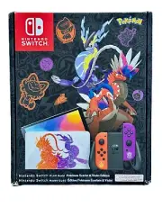 Nintendo Switch OLED Console - Pokemon Scarlet + Violet Edition (EUR/UK Release)