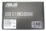 ASUS 512GB External SSD USB 3.1 Gen 2 Type-C External Drive Enclosure