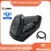 Zebra DS8178-SR7U2100SFW 2D Handheld Wireless Bluetooth Barcode Scanner w Cradle