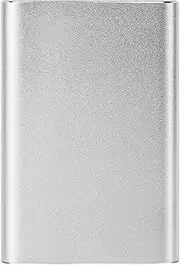 2.5Inch High Speed USB 3.0 160GB External Mobile Hard Disk Storage Portable Hard Disk Kit for Laptop Desktop PC Silver