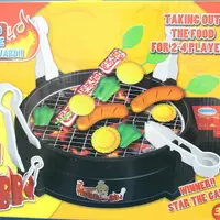 在飛比找樂天市場購物網優惠-電動烤肉組 BBQ競技 FDE905 烤肉遊戲組 (附電池)