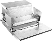 20LBS Auto Automatic Chicken Feeder Galvanized Poultry Chook Treadle Self Coop