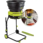 Sun Joe 15-Amp Bladeless 8,000 RPM Electric Leaf Mulcher & Shredder, Black/Green