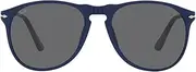 [Persol] PO 9649S Blue/Dark Grey 55/18/145 unisex Sunglasses