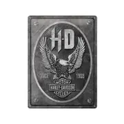 Nostalgic-Art Large Sign Harley-Davidson Metal Eagle