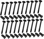 LALAFINA Professional Pc Building Screws 50pcs Long Short Case Fan Mount Screws for Computer Cooling Fans