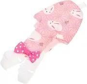 Happyyami Bird Flight Costume Reusable Parrot Diaper Suit for Budgies Lovebirds Cockatiels Stylish and Elegant Bird Clothes with Beautiful Patterns
