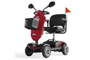 EQUIPMED Electric Mobility Scooter Foldable 300W Portable Elderly 4 Wheel Senior Adult Aid