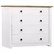 Side Cabinet White Pine Panama Range