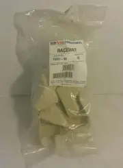 Hellerman Tyton TSR1I-50 3/4" Ceiling Drop PVC Ivory Bag of 10