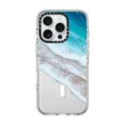 iPhone 16 Pro Clear Case MagSafe Compatible Bahama Beach Android Case by Ann Upton