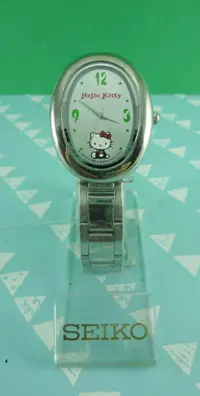 在飛比找樂天市場購物網優惠-【震撼精品百貨】Hello Kitty 凱蒂貓 手錶-橢圓白