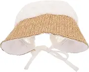 [BESPORTBLE] Cute Baby Girl Sun Hat Princess Style Toddler Summer Cap Wide Brim for Outdoor