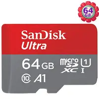 在飛比找樂天市場購物網優惠-SanDisk 64GB 64G microSDXC【ult