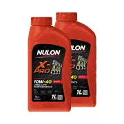2 x Nulon X-PRO 10W-40 Long Life Performance Engine Oil 1L XPR10W40 Ref SEM10W40