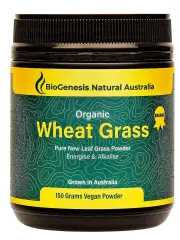 Biogenesis Australian Organic Wheat Grass 150g Powder | 150g