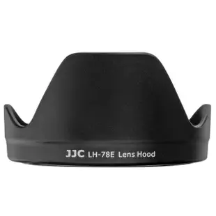 【JJC】相容佳能原廠EW-78E遮光罩LH-78E(適RF 24-240mm f4-6.3和EF-S 15-85mm f/3.5-5.6 IS USM)
