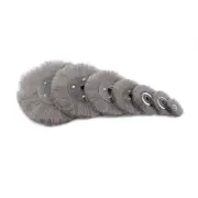 Wire Wheel Brush Prop Equipment For Cleaning Bench Grinder Accessory Crimped