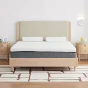 Haven Bed Frame - Super King / Ash/Oyster Shell