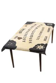 Aged Look Ouija Board Tablecloth Halloween Decoration