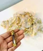 Lots of 100 PCs Brass Sand Timer Key Chains / Mini Hourglass Key Rings Gift Item