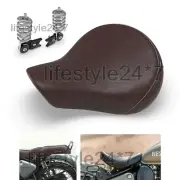 Royal Enfield "Low Rider Seat Brown With Springs" For New Classic Reborn 350cc (for: Royal Enfield)