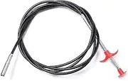 Flexible Grabber Claw Pick Up Reacher Tool with 4 Claws Bendable Hose Pickup Reaching Assist Tool for Litter Pick, Home Sink, Drains, Toilet (79 inch)