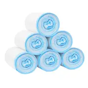 Pawz Waste Bag 6 Rolls Replacement Refill For AutoClean Lite Automatic Litter Box