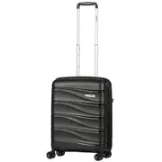 Delphin Wave Hardside Small / Cabin 55 cm Spinner Suitcase Black