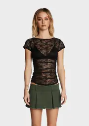 [Lioness] Beguile Lace Top