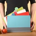 4Pcs/Set Multi-functional Chopping Board Eco Friendly Fruit Chopping Board Home