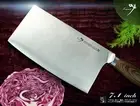 Japanese VG-10 Steel Handcraft Chef's Cleaver 7.1 inch Vegetable Chopping Knife